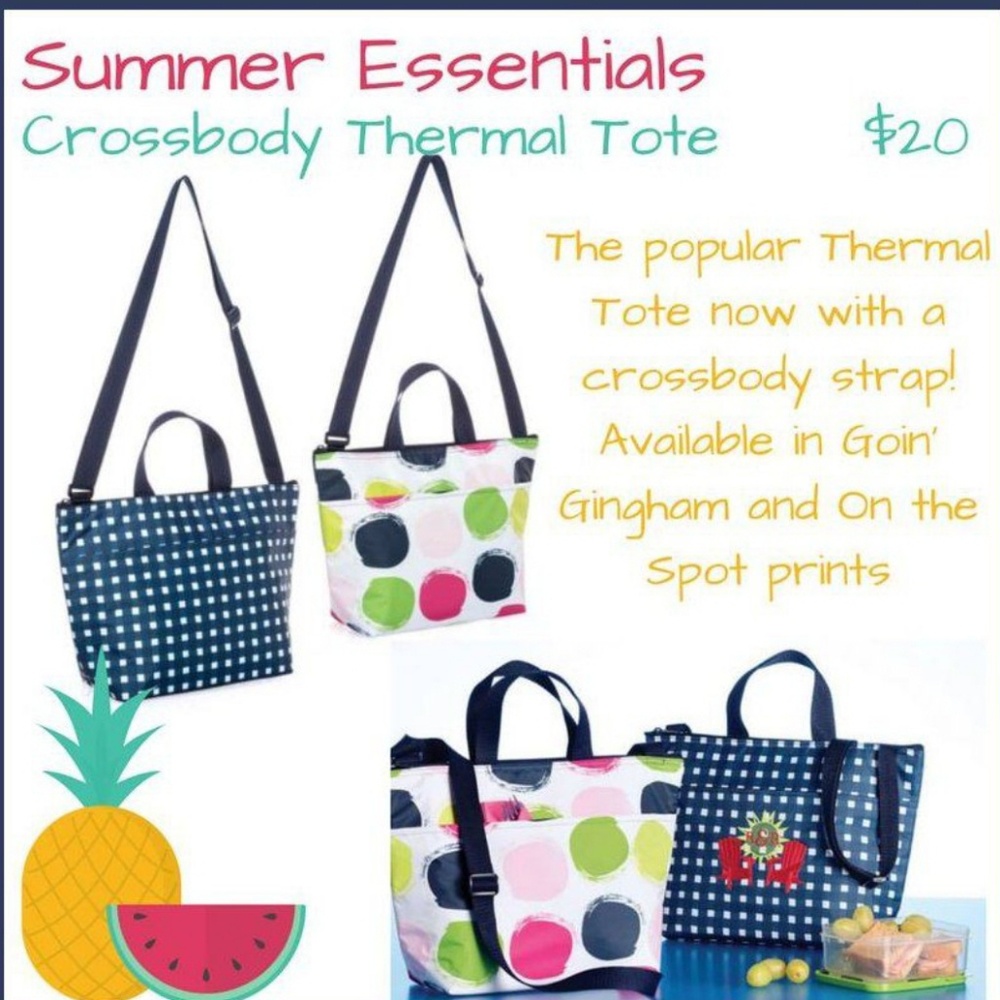 Crossbody Thermal Tote